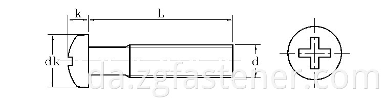 Cross Recessed Screws